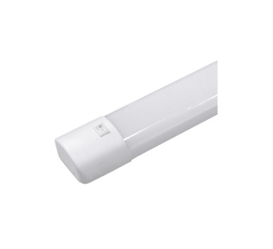 LED ΦΩΤ.ΚΟΥΖΙΝΑΣ/ΛΟΥΤΡΟΥ PC ΜΕ ΔΙΑΚΟΠΤΗ 60cm 18W ΙΡ40 6000K ΛΕΥΚΟ