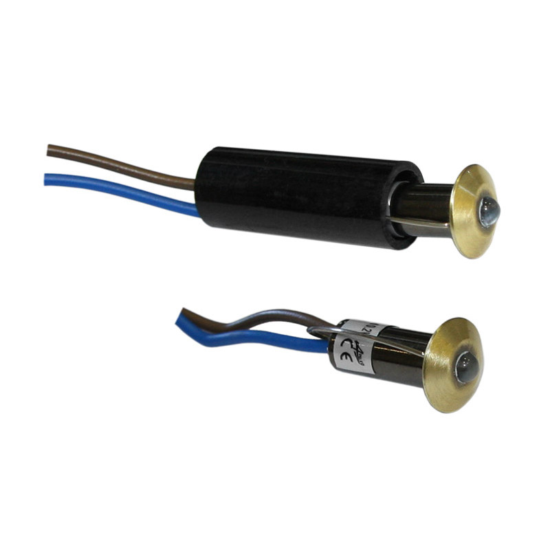 LED ΣΠΟΤ ΧΩΝΕΥΤΟ ΜΕ ΚΟΥΤΙ 0.2W 15° 12VAC ΜΠΛΕ ΑΝΤΙΚΕ