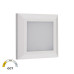 LED ΦΩΤΙΣΤΙΚΟ PC ΕΠΙΤΟIXO ΤΕΤΡΑΓΩΝ0 D125mm 4W CCT IP65 ΛΕΥΚΟ