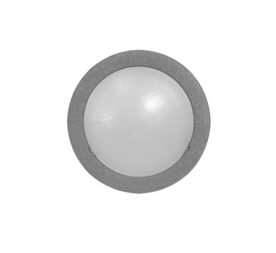 LED ΦΩΤΙΣΤΙΚΟ ΑΛΟΥΜΙΝΙΟΥ ΕΠΙΤΟΙΧΟ ΣΤΡΟΓΓΥΛΟ 0.7W ΜΠΛΕ ΓΚΡΙ