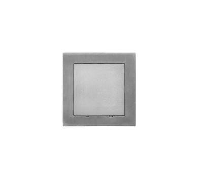 LED ΦΩΤΙΣΤΙΚΟ ΑΛΟΥΜΙΝΙΟΥ ΕΠΙΤΟΙΧΟ TETΡΑΓΩΝΟ 0.6W ΨΥΧΡΟ ΣΑΤΙΝΕ