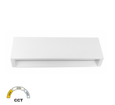 LED ΦΩΤΙΣ.PC ΕΠΙΤΟΙΧΟ ΕΜΜΕΣΟΥ ΚΥΡΤΟ ΟΡΘΟΓΩΝΙΟ 4W CCT IP65 ΛΕΥΚΟ