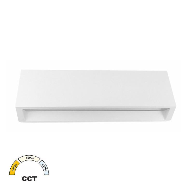 LED ΦΩΤΙΣ.PC ΕΠΙΤΟΙΧΟ ΕΜΜΕΣΟΥ ΚΥΡΤΟ ΟΡΘΟΓΩΝΙΟ 4W CCT IP65 ΛΕΥΚΟ