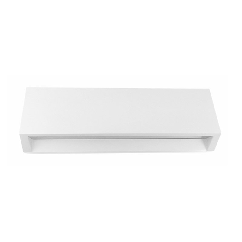 LED ΦΩΤΙΣ.PC ΕΠΙΤΟΙΧΟ ΕΜΜΕΣΟΥ ΚΥΡΤΟ ΟΡΘΟΓΩΝΙΟ 4W 3000Κ IP65 ΛΕΥΚΟ