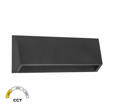 LED ΦΩΤΙΣ.PC ΕΠΙΤΟΙΧΟ ΕΜΜΕΣΟΥ ΚΥΡΤΟ ΟΡΘΟΓΩΝΙΟ 4W CCT IP65 ΓΡΑΦITΗ