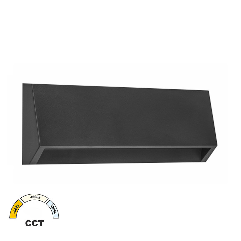 LED ΦΩΤΙΣ.PC ΕΠΙΤΟΙΧΟ ΕΜΜΕΣΟΥ ΚΥΡΤΟ ΟΡΘΟΓΩΝΙΟ 4W CCT IP65 ΓΡΑΦITΗ