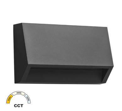 LED ΦΩΤΙΣ.PC ΕΠΙΤΟΙΧΟ ΕΜΜΕΣΟΥ ΚΥΡΤΟ ΟΡΘΟΓΩΝΙΟ 2W CCT IP65 ΓΡΑΦΙΤΗΣ