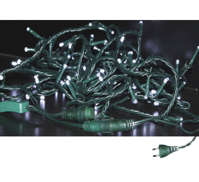 ΕΠΕΚΤΕΙΝΟΜΕΝA 100LED ΨΥΧΡΑ ΜΕ ΠΡΑΣΙΝΟ PVC ΚΑΛΩΔΙΟ
