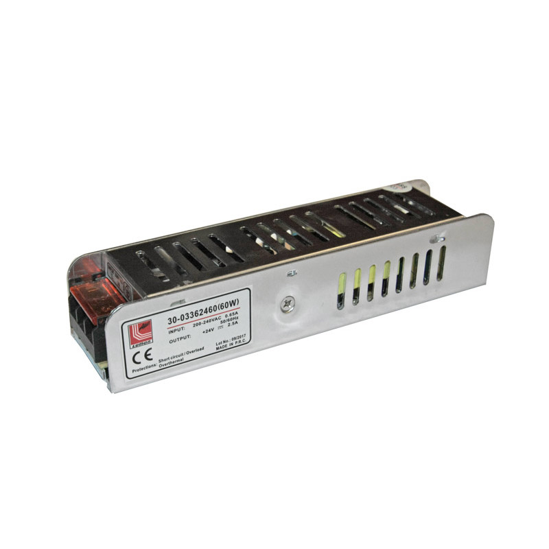 ΤΡΟΦΟΔΟΤΙΚΟ ΓΙΑ ΤΑΙΝΙΕΣ LED 230V/24VDC 60W