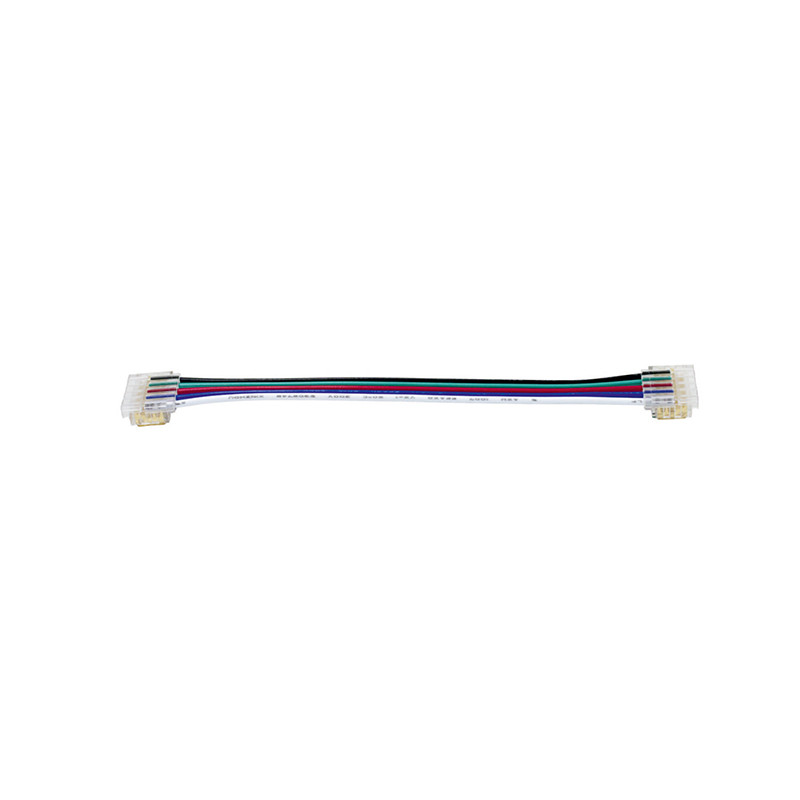 ΜΟΥΦΑ ΜΕ ΚΑΛΩΔΙΟ ΓΙΑ ΤΑΙΝΙA LED SMD RGB+W 10mm