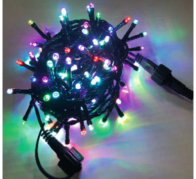 100 LED ΕΠΕΚΤ.ΠΡΟΓΡ.ΧΩΡΙΣ ΤΡΟΦ.ΠΡΑΣΙΝΟ KΑΛΩΔΙΟ 10M RGB IP44