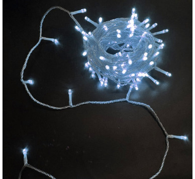 100 LED ΕΠΕΚΤ.ΠΡΟΓΡ+ΣΤΑΘ ΧΩΡ.ΤΡΟΦ.ΔΙΑΦΑΝ.KΑΛ.5M ΨΥΧΡΑ IP44