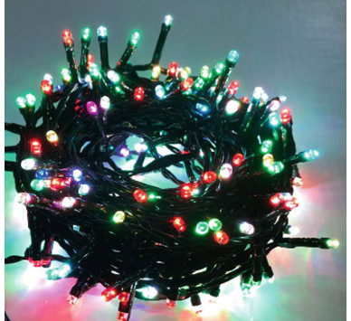 200 ΜΙΝΙ LED RGB ΜΕ ΣΥΝΕΧ. ΕΝΑΛΛΑΣ/ΝΟ ΠΡΟΓ/ΜΑ ΠΡΑΣ.ΚΑΛ.IP44