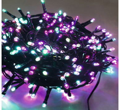 300 ΜΙΝΙ LED RGB ΜΕ ΣΥΝΕΧ. ΕΝΑΛΛΑΣ/ΝΟ ΠΡΟΓ/ΜΑ ΠΡΑΣ.ΚΑΛ.IP44
