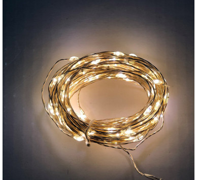 200 MICRO LED ΜΕ ΠΡΟΓΡΑΜΜΑ+ΣΤΑΘΕΡΑ ΑΣΗΜΙ ΣΥΡΜΑ ΘΕΡΜΑ ΙΡ44