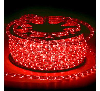 ΦΩΤΟΣΩΛΗΝΑ LED Φ13mm ΜΟΝΟΚΑΝΑΛΗ ΜΕ 36Led/m ΚΟΚΚΙΝO