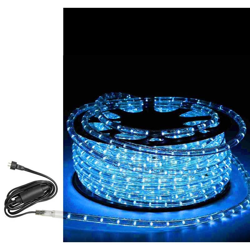 ΦΩΤΟΣΩΛΗΝΑ LED Φ13mm 24V ΜΟΝΟΚΑΝΑΛΗ ΜΕ 48Led/m ΜΠΛΕ