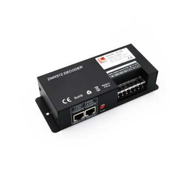 ΜΗΧΑΝΙΣΜΟΣ DMX512 ΓΙΑ LED RGB 12VDC/288W 24VDC/576W 24A