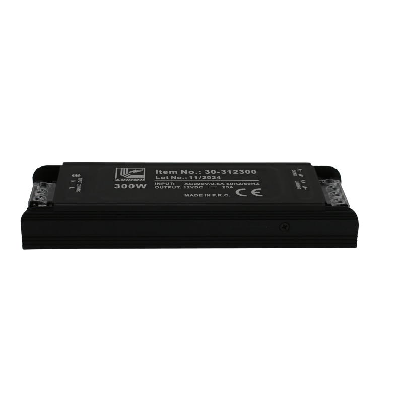 ΤΡΟΦΟΔΟΤΙΚΟ MINI ΓΙΑ ΤΑΙΝΙΕΣ LED 230V/12VDC 300W