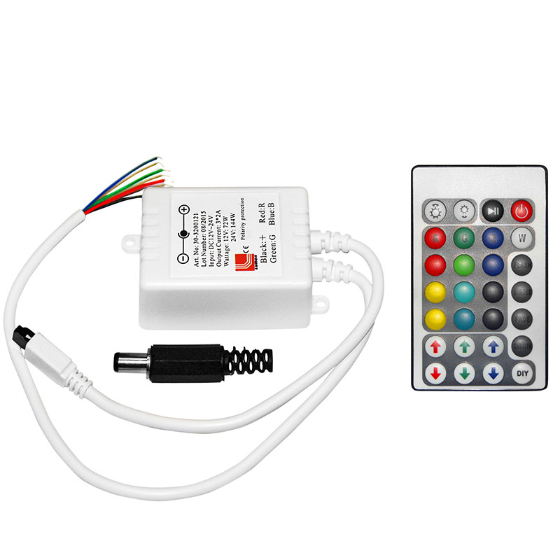 ΜΗΧΑΝΙΣΜΟΣ ΜΕ ΤΗΛΕΧ/ΡΙΟ+CONTR.-ΝΤΙΜΕΡ RGB 12VDC72W/24VDC 144W 6A