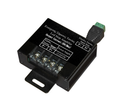 ΕΝΙΣΧΥΤΗΣ ΣΗΜΑΤΟΣ ΓΙΑ ΤΑΙΝΙΑ LED ΜΟΝΟΧΡ. 12VDC240W/24VDC480W 20A