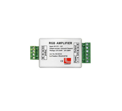 ΕΝΙΣΧΥΤΗΣ ΣΗΜΑΤΟΣ ΓΙΑ ΤΑΙΝΙΑ LED RGB 12VDC144W/24VDC288W