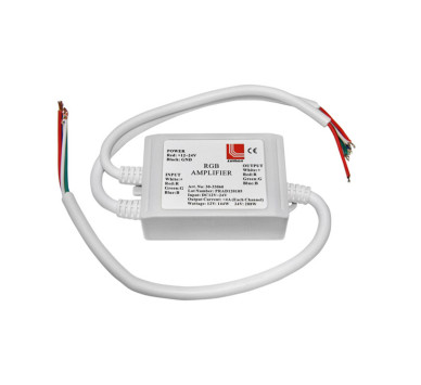 ΕΝΙΣΧΥΤΗΣ ΣΗΜΑΤΟΣ ΓΙΑ ΤΑΙΝΙΑ LED RGB 12VDC144W/24VDC288W IP67