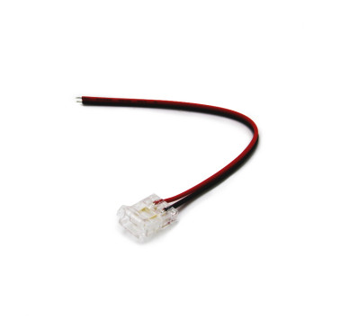 ΤΡΟΦΟΔΟΣΙΑ ΜΕ ΚΑΛΩΔΙΟ ΓΙΑ ΤΑΙΝΙΑ LED SMD ΜΟΝΟΧΡΩΜΗ 10mm