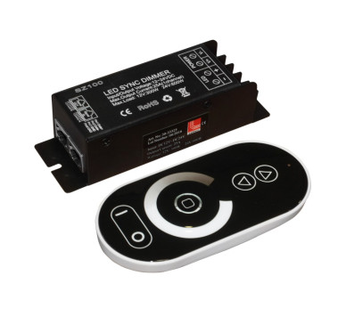 ΝΤΙΜΕΡ ΜΕ ΤΗΛΕΧ/ΡΙΟ ΓΙΑ ΤΑΙΝΙΑ LED ΜΟΝΟΧ.12VDC300W/24VD600W 25A