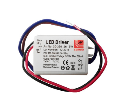 ΤΡΟΦΟΔΟΤΙΚΟ ΓΙΑ ΤΑΙΝΙΕΣ LED 240V/12VDC 6W