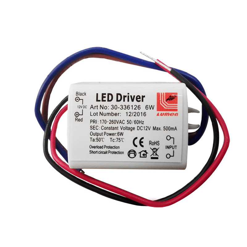 ΤΡΟΦΟΔΟΤΙΚΟ ΓΙΑ ΤΑΙΝΙΕΣ LED 240V/12VDC 6W