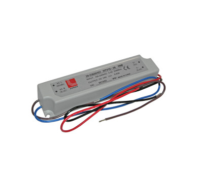 ΤΡΟΦΟΔΟΤΙΚΟ ΣΤΕΓΑΝΟ ΓΙΑ ΤΑΙΝΙΕΣ LED 230V/24VDC 15W IP67