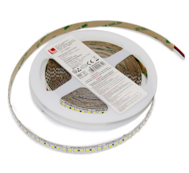 ΤΑΙΝΙΑ LED  5m 24VDC 18W/m 2835 192LED/m ΛΕΥΚΟ 4000K IP54