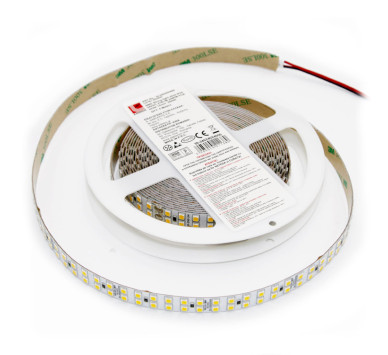 ΤΑΙΝΙΑ LED 5m 24VDC 24W/m 2835 252LED/m ΘΕΡΜΟ 3000K IP54