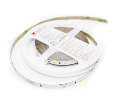 ΤΑΙΝΙΑ LED 5m 24VDC 7.2W/m 2835 60LED/m ΘΕΡΜΟ 3000K IP54