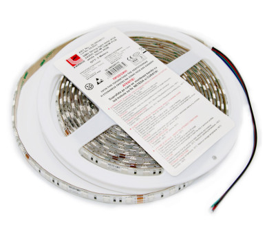 ΤΑΙΝΙΑ LED 5m 24VDC 9,6W/m 5050 60LED/m RGB IP54