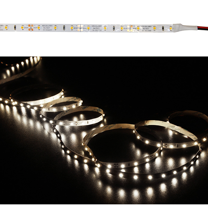 ΤΑΙΝΙΑ LED 5m 12VDC 4.8W/m 3528 60LED/m ΛΕΥΚΟ 4000K IP20