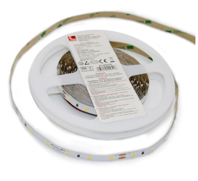 ΤΑΙΝΙΑ LED 5m 24VDC 7.2W/m 2835 60LED/m ΘΕΡΜΟ 3000K IP20