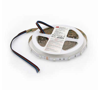 ΤΑΙΝΙΑ LED 5m 24VDC 7.2W/m 5050 30LED/m RGB IP20