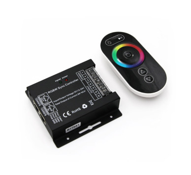 ΜΗΧΑΝΙΣΜΟΣ ΜΕ ΤΗΛΕ/ΡΙΟ+CONTR RGB+W 4*8A 12VDC/384W 24VDC/768W