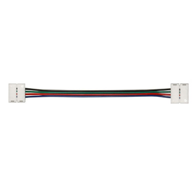 ΜΟΥΦΑ ΜΕ ΚΑΛΩΔΙΟ ΓΙΑ ΤΑΙΝΙA LED SMD RGB 10mm