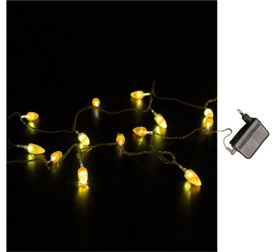 ΚΟΥΚΟΥΝΑΡΙ ΧΡΥΣΑΦΙ 100LED ΠΟΡΤΟΚΑΛΙ 24V ΜΕ ΔΙΑΦΑΝΟ ΚΑΛΩΔΙΟ