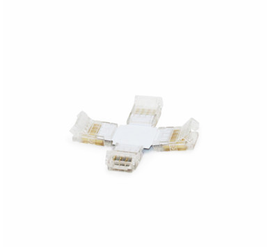 ΜΟΥΦΑ ΣΤΑΥΡΟΣ ΓΙΑ ΤΑΙΝΙA LED SMD RGB 10mm