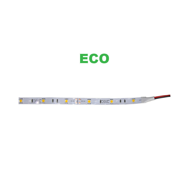 ΤΑΙΝΙΑ LED 5m 12VDC 7.2W/m 5050 30LED/m ΠΟΡΤΟΚΑΛΙ IP20 ECO