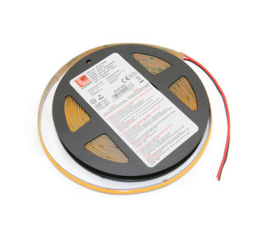 ΤΑΙΝΙΑ COB LED 5m 24VDC 18W/m 528LED/m 3000K ΘΕΡΜΟ IP20