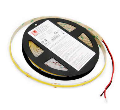 ΤΑΙΝΙΑ COB LED 5m 24VDC 18W/m 528LED/m 4000K ΛΕΥΚΟ IP20