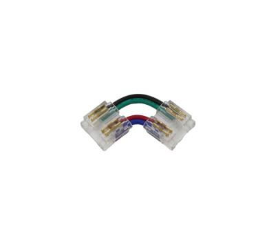ΜΟΥΦΑ ΓΩΝΙΑ ΓΙΑ ΤΑΙΝΙΑ LED COB RGB 10mm