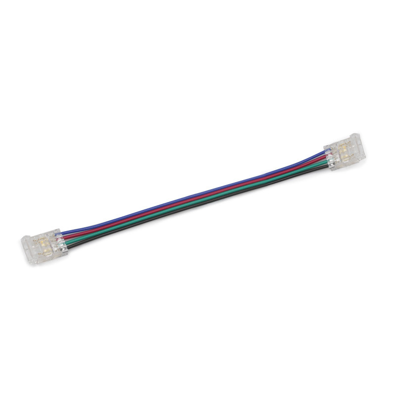 ΜΟΥΦΑ ΜΕ ΚΑΛΩΔΙΟ ΓΙΑ ΤΑΙΝΙA LED COB RGB 10mm