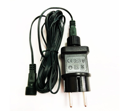 ΤΡΟΦΟΔΟΤΙΚΟ 7.2W ΜΑΥΡΟ 8 ΠΡΟΓΡΑΜΜΑΤΑ ΓΙΑ ΜΙΝΙ LED RGB