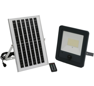 ΗΛΙΑΚΟΣ ΠΡΟΒΟΛΕΑΣ LED ME ΑΝΙΧΝ.ΚΙΝΗΣΗΣ 100W 1000lm 4000K ΓΡΑΦΙΤΗΣ